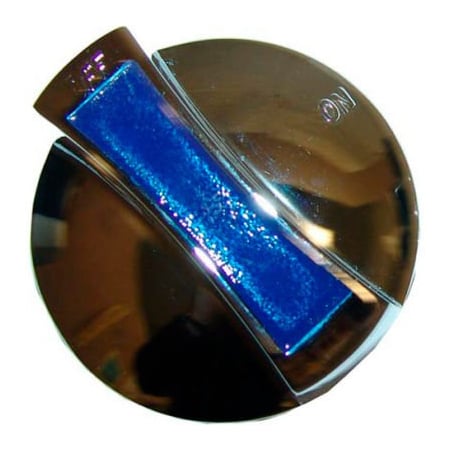 Allpoints Allpoints 22-1573 2 3/8" Chrome Range Burner Valve Knob (Off-On) 221573